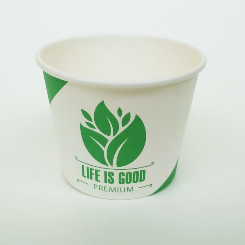 tô giấy đựng kem
