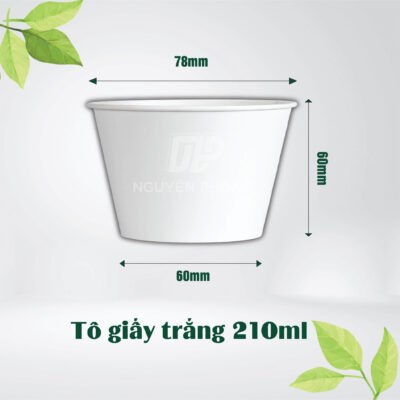 sản xuất tô giấy