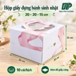 Hộp giấy đựng bánh sinh nhật qp sng2020