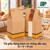 Túi giấy đựng bánh mì chống dầu dáng dọc 12x9x31cm 1 Túi giấy đựng bánh mi chong dau qp thcd