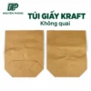 Túi giấy Kraft không quai 17x20cm 1 Túi giấy 17x20
