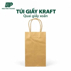Túi giấy co quai giấy qp tg13 5x24